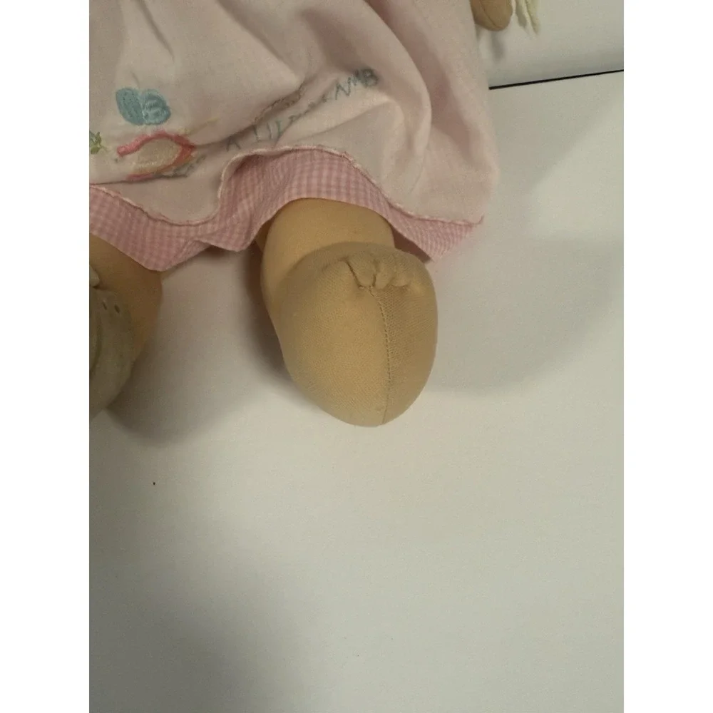 Cabbage Patch Kids, Girl Doll, Blonde Hair, 1 Dimple Blue Eyes Pre-loved